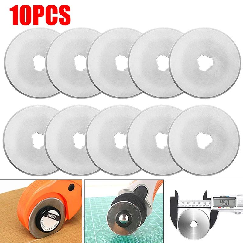 Rotary Cutter Fabric - 10 pz Rotary Cutter Lame Taglio
