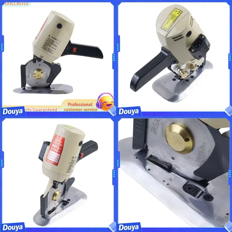 Rotary Cutter Fabric - Tagliatrice Elettrica Portatile per Tessuti, Spessore