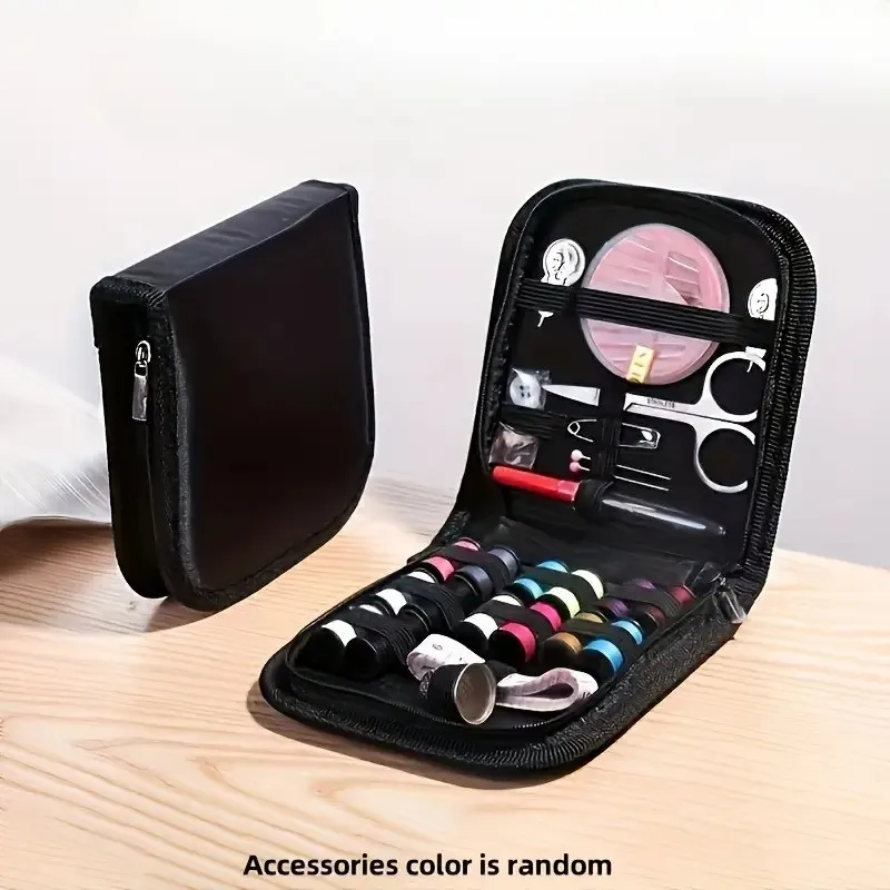 Textile Sewing Kit - 1 Borsa con 27 Pezzi di