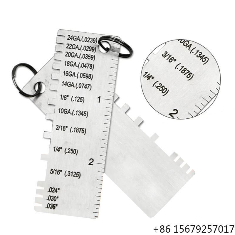 Seam Gauge Metal - Calibro di spessore in acciaio inossidabile,