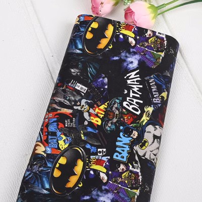 Textile And Sewing Materials - Batman Bandai Anime Design 100 Tessuto