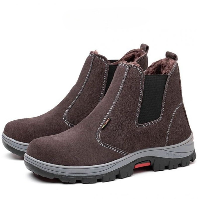 Sewing Fleece - Scarpe da saldatura alte in pelle