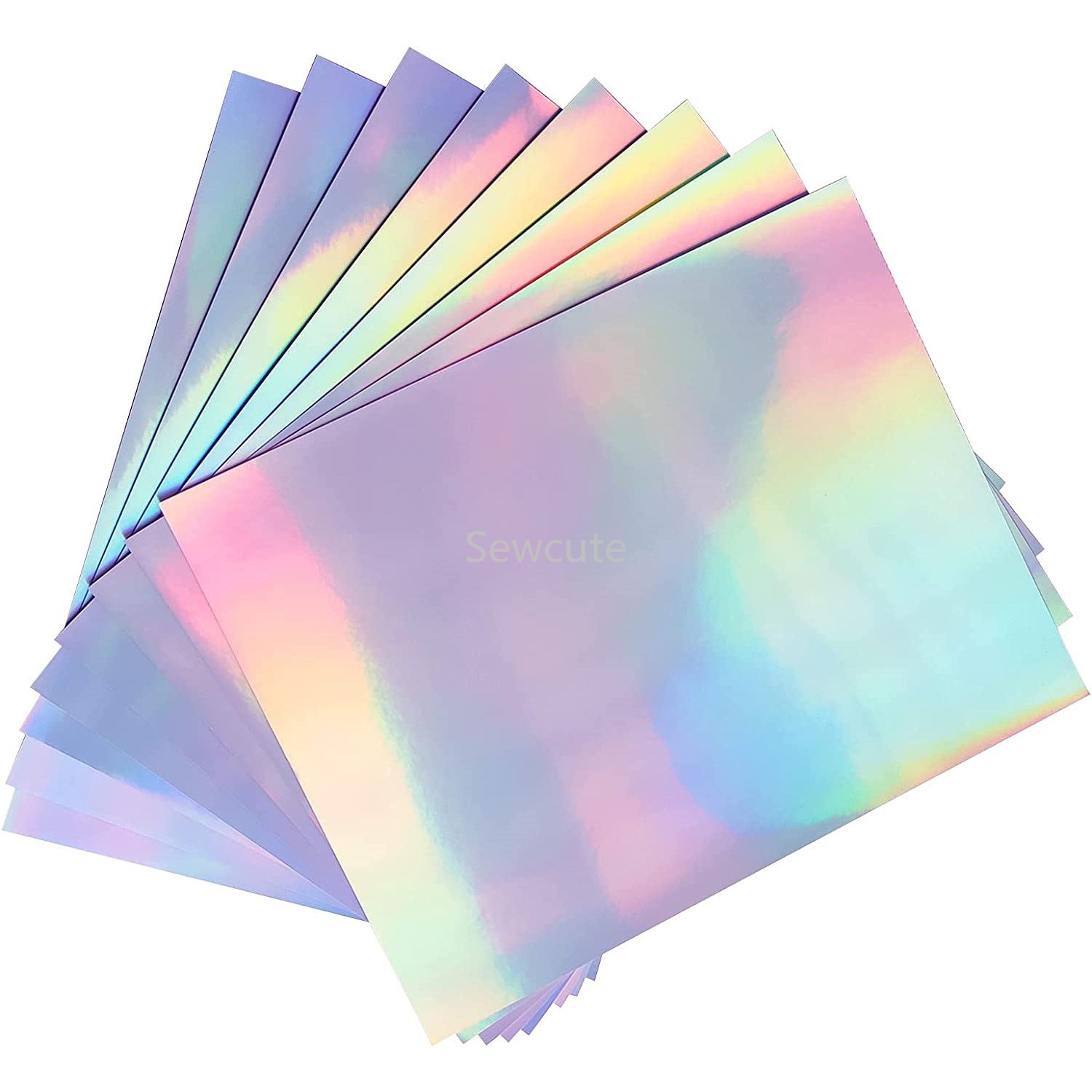 Pattern Tissue Paper - 10 fogli di carta adesiva olografica