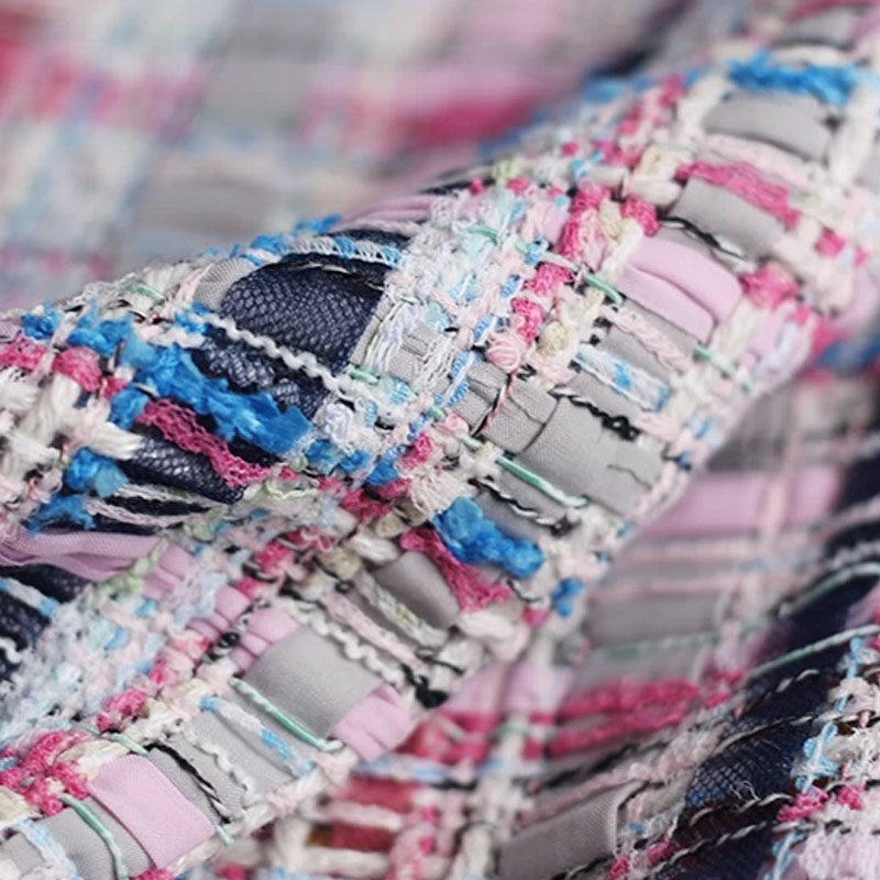 Tessuto tweed intrecciato, tin - Sewing Tweed Fabric recensione e prezzo