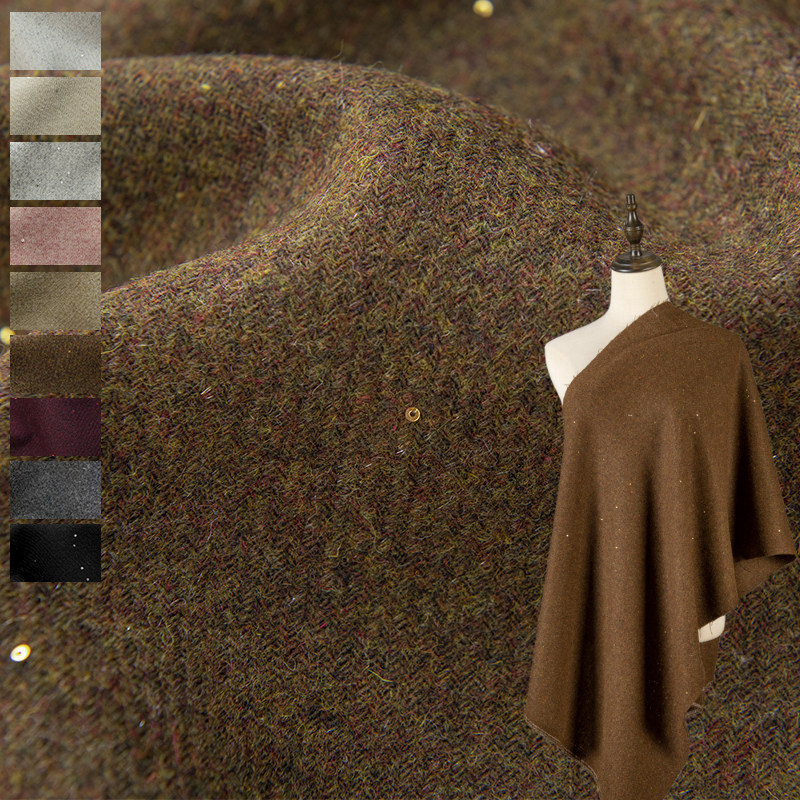 Tessuto in tweed misto lana co - Sewing Tweed Fabric recensione e prezzo