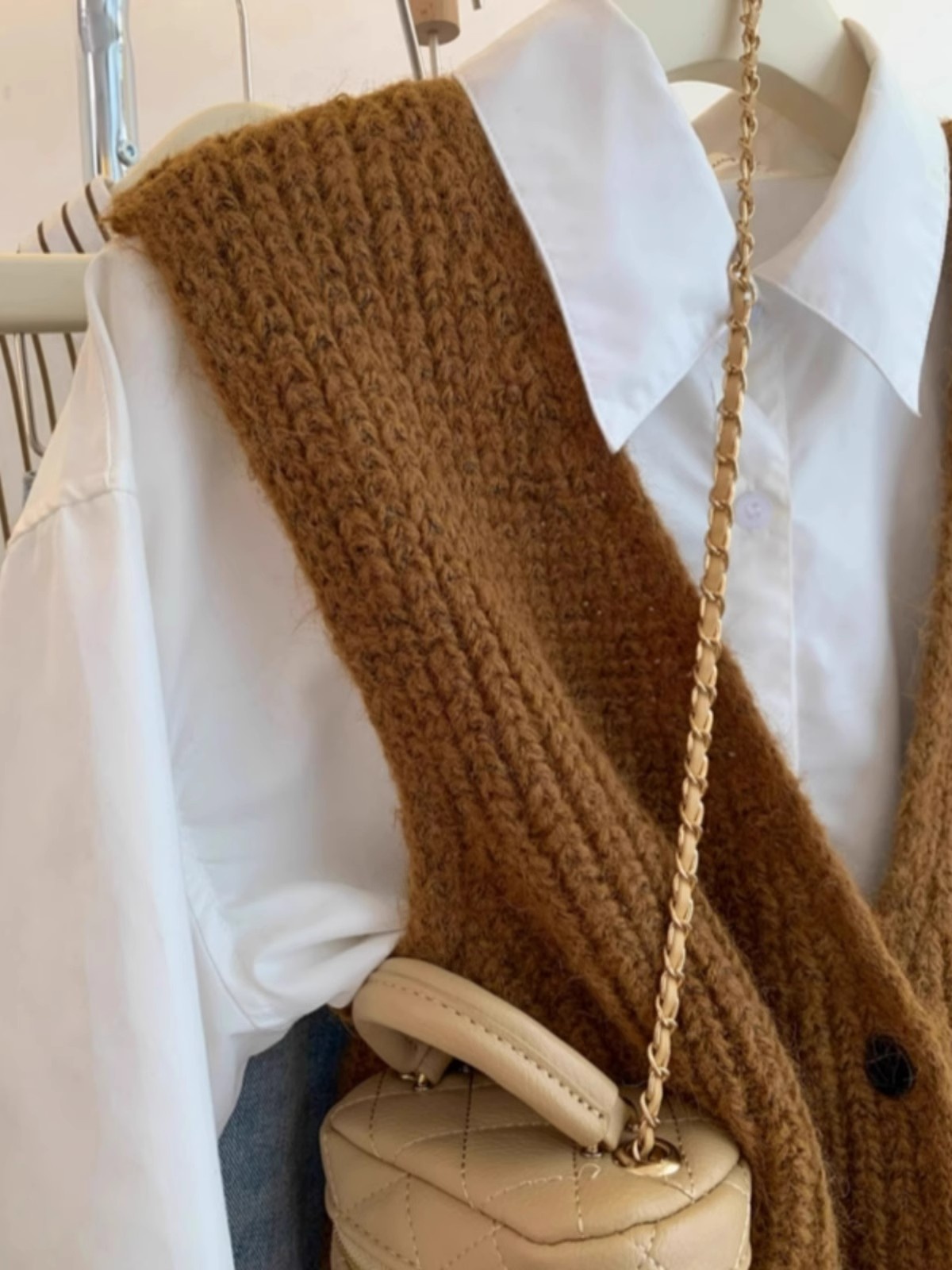 Completo due pezzi in maglia s - Shoulder Pad Set In recensione e prezzo
