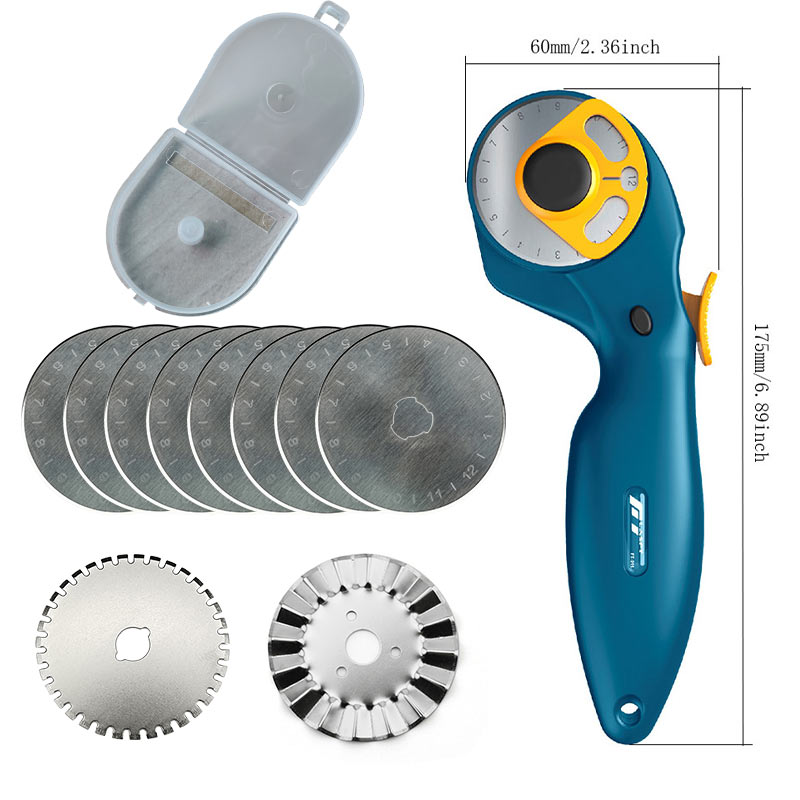 Rotary Cutter Patchwork Leathe - Textile Sewing Kit recensione e prezzo