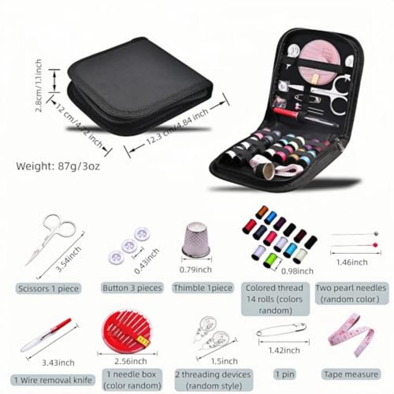 1 Borsa con 27 Pezzi di Kit da - Textile Sewing Kit recensione e prezzo