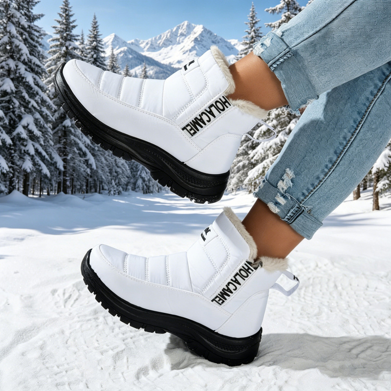 Stivali da neve da donna con p - Sewing Fleece recensione e prezzo
