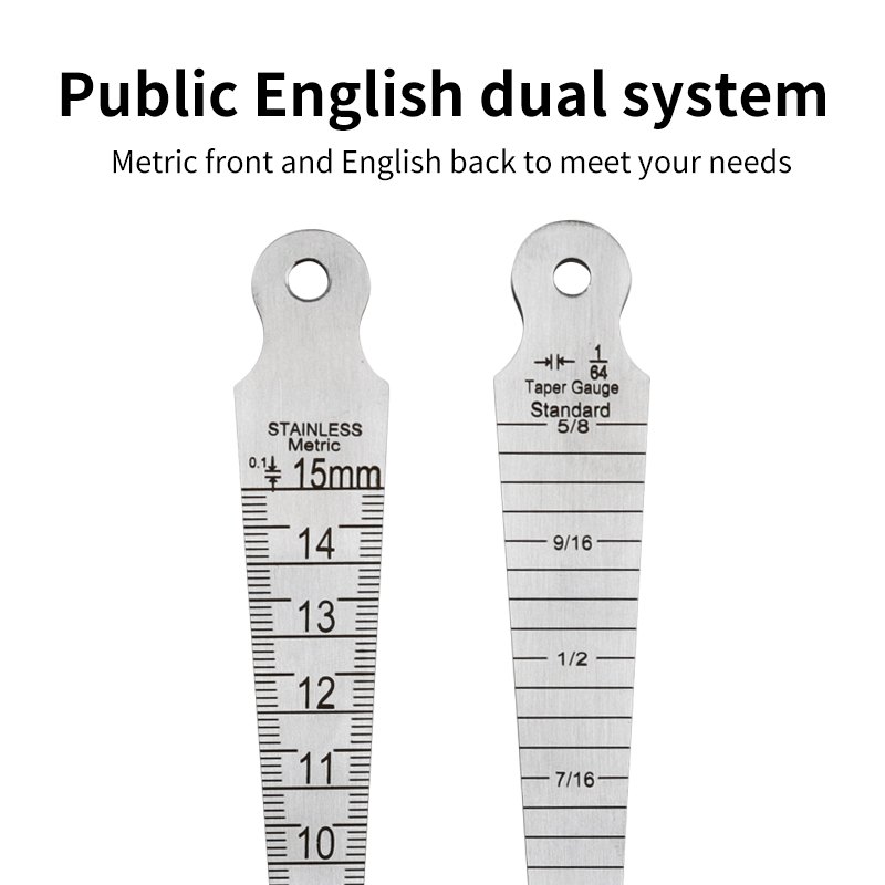 Spessimetro conico 1PC 1-15mm  - Seam Gauge Metal recensione e prezzo