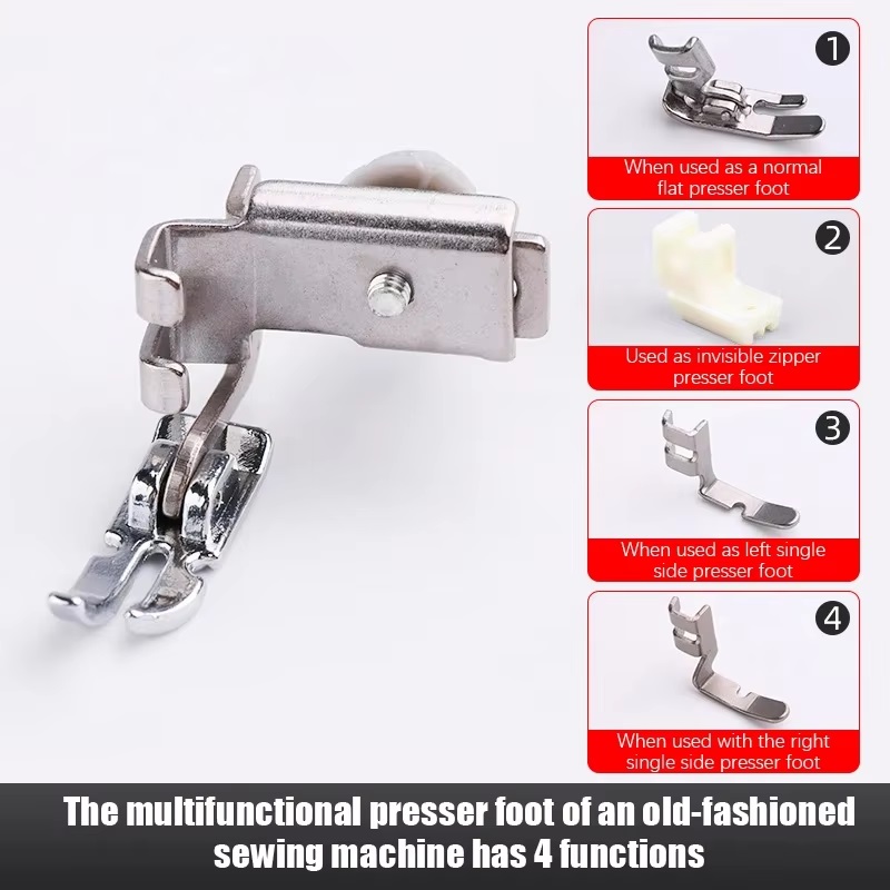 Piedino per macchina da cucire - Zipper Foot Presser recensione e prezzo