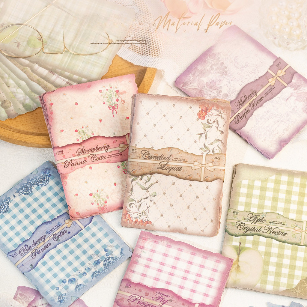 30 Fogli di Carta Vintage per  - Pattern Tissue Paper recensione e prezzo
