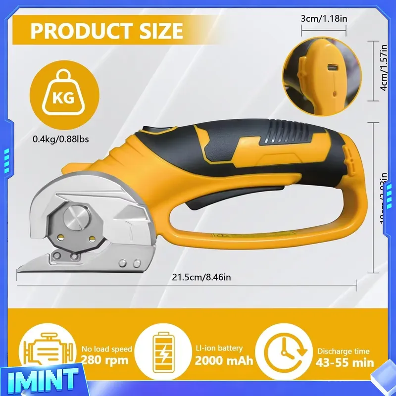 Forbici Elettriche Senza Fili  - Rotary Cutter Fabric recensione e prezzo