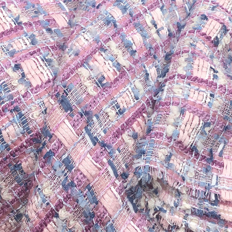 Tessuto tweed intrecciato, tin - Sewing Tweed Fabric recensione e prezzo