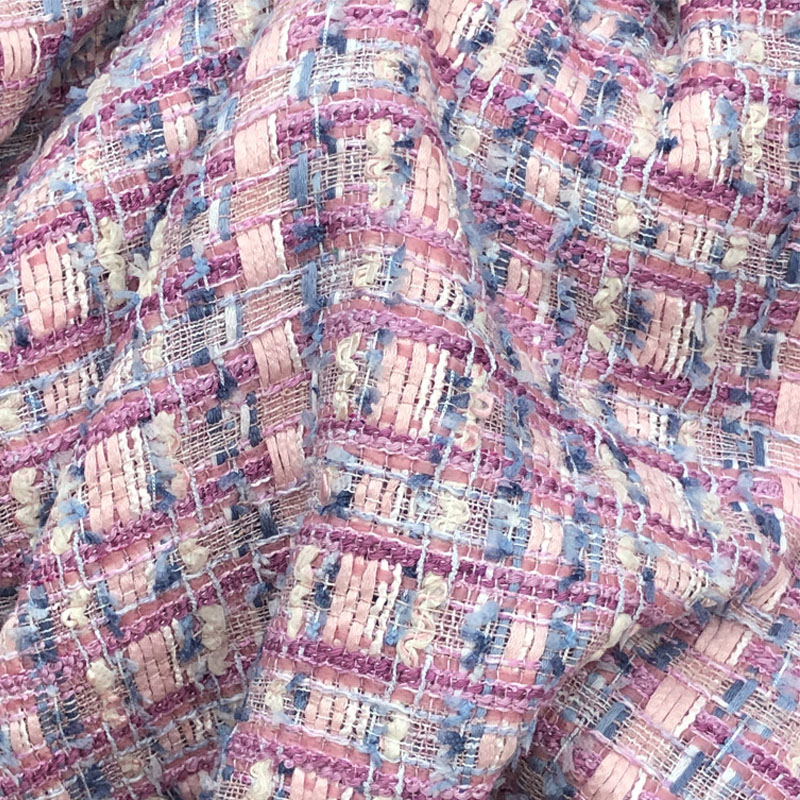 Tessuto tweed intrecciato, tin - Sewing Tweed Fabric recensione e prezzo