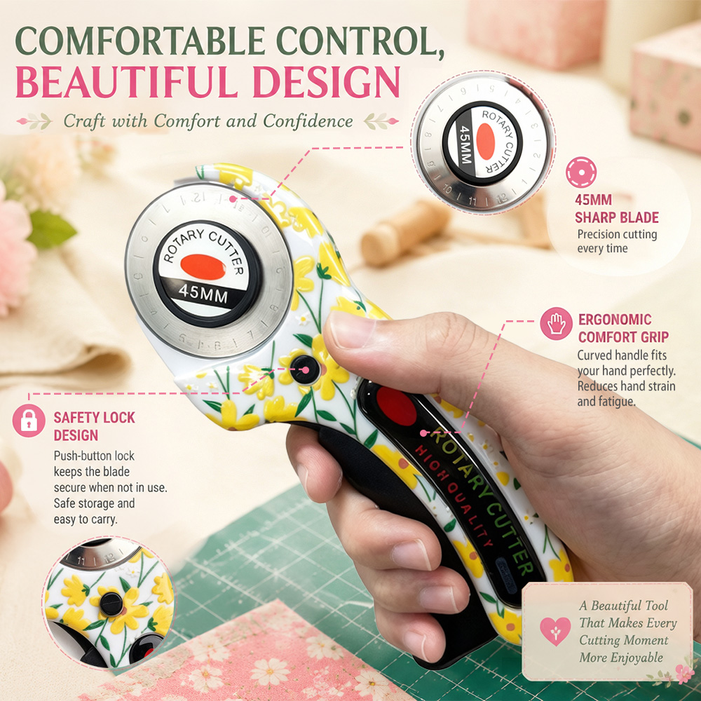 Taglierina Rotante 45mm per Ca - Rotary Cutter Fabric recensione e prezzo