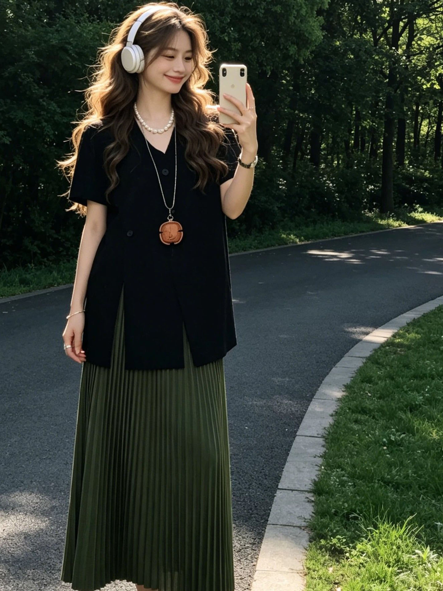 Elegante Completo Casual da Do - Shoulder Pad Set In recensione e prezzo