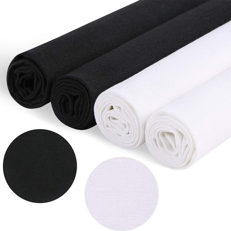 4 pezzi di tessuto di lino, te - Sewing Embroidery Fabric recensione e prezzo