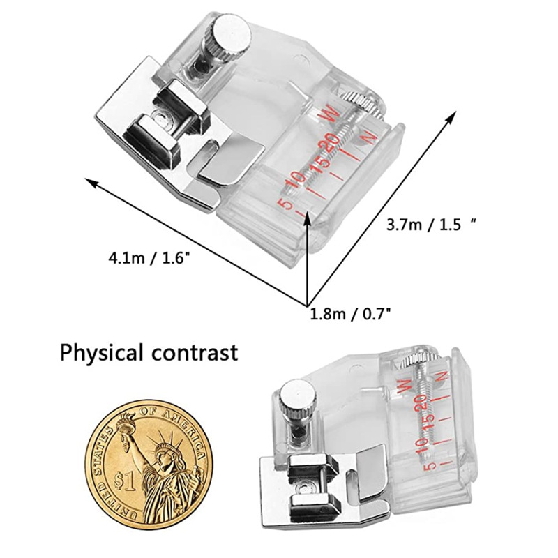 Piedino arricciacuci a gambo b - Textile Sewing Machine recensione e prezzo