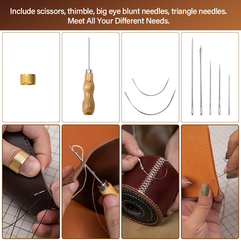 WUTA Kit di riparazione in pel - Textile Sewing Kit recensione e prezzo