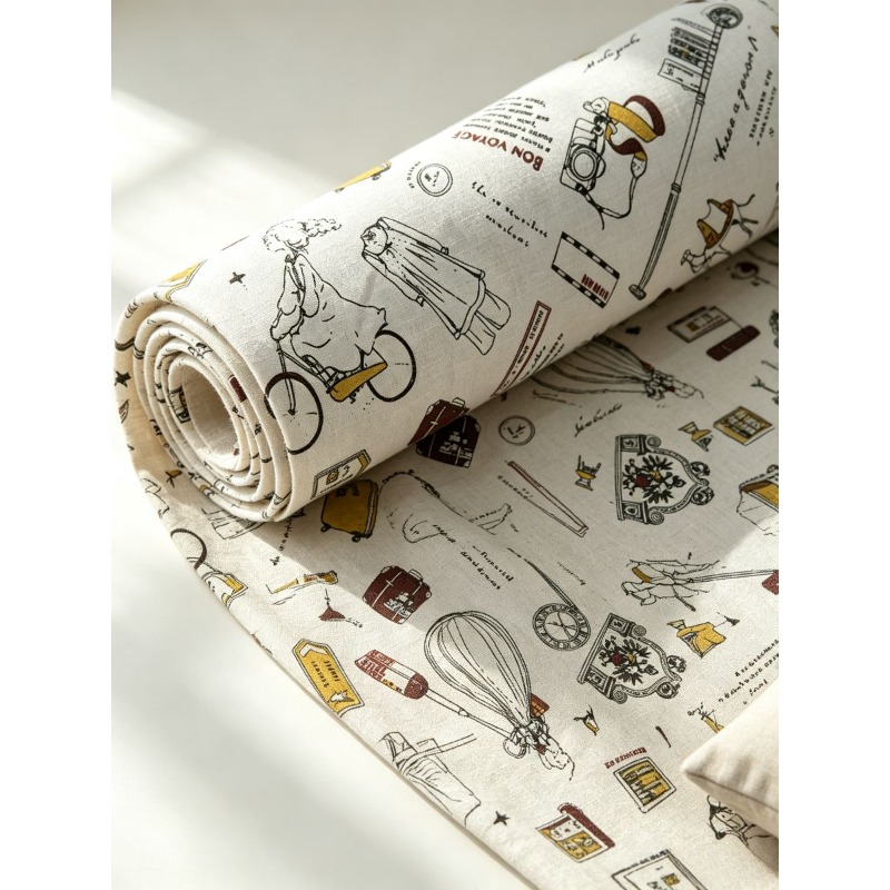 Tessuto misto con motivo a sta - Sewing And Textile recensione e prezzo